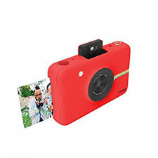 The polaroid snap instant print digital camera captures all the fun and spontaneity of the legacy polaroid instant camera in an easy, compact package. Polaroid Snap Instant Digital Camera Rot Wih Zink Zero Ink Printing Technology Sofortbildkameras Digitalkameras