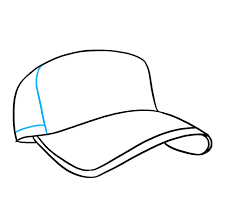 How To Draw A Baseball Cap Really Easy Drawing Tutorial Drawing Tutorial Easy Easy Drawings Baseball Cap