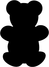 61nvkwm9c9l Sl1500 Jpg 1105 1500 Bear Silhouette Bear Stencil Baby Silhouette