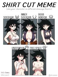 Shirt Cut Meme - Page 2 - IMHentai