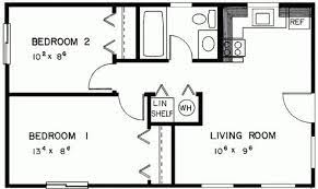 Maybe you would like to learn more about one of these? House Design Two Bedroom Plans Floor Plan House Plans 15554