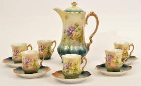 The frosting is traditionally made with pecans but you can. Sold Price Gh German Porcelain Chocolate Set Pot 6 Cups May 3 0119 1 00 Pm Edt