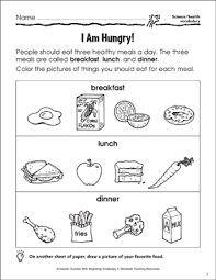 Download high quality lunch clip art from our collection of 41,940,205 clip art graphics. I Am Hungry Science Health Printable Skills Sheets