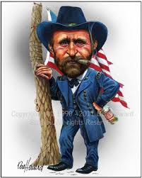 Ulysses S Grant Cartoon Caricature Picture Poster Print Drawing Don On Popscreen
