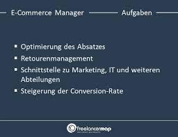 According to the united states bureau of labor statistics, the median salary level of americans working in the advertising, promotions, and marketing. E Commerce Manager Aufgaben Gehalt Karriere Wiki