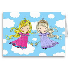 Birthday Card Birthday Wishes For Twins Images Twin Sisters Birthday Card Fairy Princess Zazzle Com Sister Birthday Card Birthday Cards For Twins Girl Birthday Party Invitations