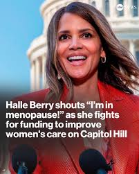 Actress Halle Berry was joined by a group of bipartisan senators