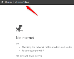 Feeling like a neanderthal when your internet signal dies? Wie Man Das Versteckte Google Chrome Dinosaur Spiel Hackt