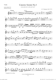 Telemann Canonic Sonatas Book I Ii Sheet Music For Violin And Viola Sheet Music Violin Sheet Music Violin
