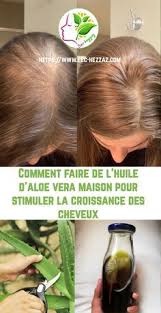 Comment Faire De L Huile D Aloe Vera Maison Pour Stimuler La Croissance Des Cheveux En 2020 Croissance Des Cheveux Soins Des Cheveux Faits Maison Chute De Cheveux Remede