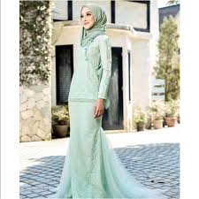 Baju nikah putih muslimah womens fashion bridal wear on. Baju Nikah Mint Green Shopee Malaysia