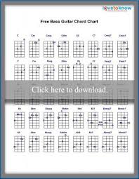 free bass guitar chord chart lovetoknow