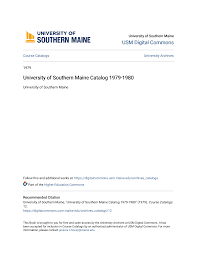 University of Southern Maine Catalog 1979-1980