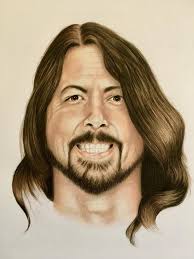 Whilst rocking out at the Foos gig Thursday, a work colleague drew a  picture of our work team. I obviously fair much better than one of my  colleagues 🤣 she knows me