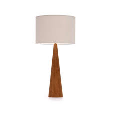 Handmade table lamp, made from oak wood. Oak Wood Table Lamp Cone Shape 61cm Etsy Table Lamp Wood Table Lamp Wooden Lamp Base