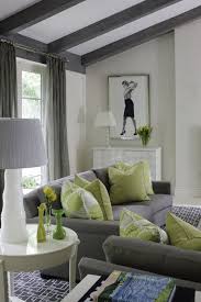 Sitting Area Lime Green Accent Pillows Interiordesign Transitional Decor Green Living Room Decor Grey And Red Living Room Living Room Green