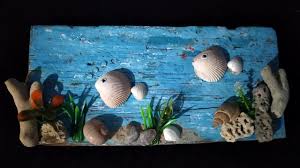Kreasi plastisin 3 dimensi membuat hewan ikan nemo dari play doh atau play. Cara Membuat Diorama Bawah Laut Dari Papan Kayu Karang Dan Cangkang Kerang Dioramas Diorama Cangkang