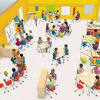 That's why in a udl classroom, there are flexible work spaces for students. 1