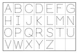Alphabet tracing worksheets are a great tool to have on hand for handwriting practice. Alphabet Tracing Page Learn Abc And Practice Writing Letters By Gita Krigere