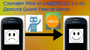 Cm 12 1 On Samsung Galaxy Fame Gt S6810p Breathing Life Into A Old Device Youtube