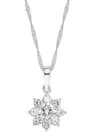 Amor Kette Mit Anhanger Blute 9238798 Mit Zirkonia Online Kaufen Otto