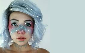 Galaxy Kostum Selber Machen Diy Anleitung Maskerix De Fantasy Make Up Halloween Make Up Ideen Fasching Makeup