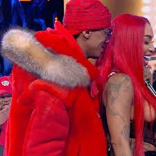 Sky Black Ink Crew Black Crew Fur Coat