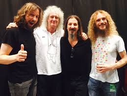 Queen guitarist shares childhood photo with mum from 61 years ago. The Aristocrats On Twitter Full Band Fanboying With Brian May After We Saw Queen In Hong Kong Really