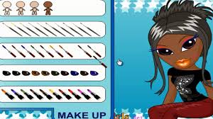 play bratz make over and free games on wuki