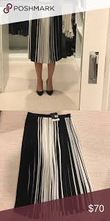 Black And White Pleated Skirt Outfit Nwt Topshop Pleated Skirt Fashion Clothes Design Fashion Outfits