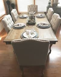Loving My New Table Pier1 It Just Brightens Up The Room So Much It S The Bradding Natural Stonewash Dining Table From Pier 1 Dining Table Dining Table Dining