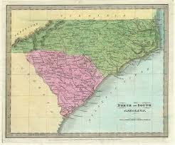 Candid traveller photos · millions of hotel reviews North And South Carolina Geographicus Rare Antique Maps