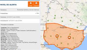 Inumet Anuncia Alerta Naranja Por Tormentas Fuertes Para Gran Parte Del Territorio Noticias Uruguay Lared21 Diario Digital