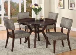 Amazon Com Acme 16250 Drake Espresso Round Dining Table 48 Inch Home Kitchen Round Dining Table Sets Round Dining Room Sets Side Chairs Dining