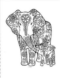 This is a digital download pdf. 350 Elephant Coloring Pages Ideas Elephant Elephant Coloring Page Elephant Art