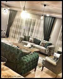 Yeşil koltuklarla salon dekorasyonu ve oturma odası renk fikirleri. Yesil Koltuk Nasil Kombinlenir Renk Kombinasyonlari