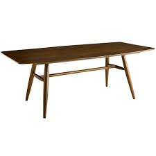 Marcel Table Pecan Brown Dining Room Table Table Round Dining Table