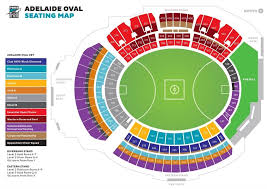 Seating Map Port Adelaide Football Club Intended For Optus