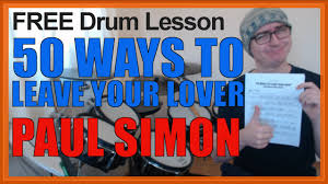 50 Ways To Leave Your Lover Paul Simon Full Song Lesson