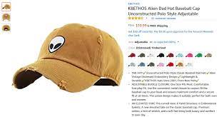Kbethos Alien Dad Hat Baseball Cap Unconstructed Polo Style Adjustable Free Shipping Https Amzn To 2abmmfa Dad Hats Dad Hats Baseball Caps Hats