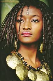 African Heritage model Fayel Tall in Nala necklace by Alan Donovan Phillips  Leitch (1946-2021, Kenya) Alan Donovan Phillips Leitch