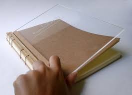 Journal With A Clear Cover Portfolio Book Portfolio Design Book Design