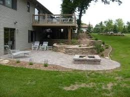 Fire Pit Area Landscaping Ideas For Off Deck And Walk Up Basement Deck Landscaping Under Deck Landscaping Backyard Patio