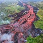 Faster-Moving Hawaii Lava Gushes Into