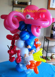 Balloon Centerpieces Chicago And Balloon Tabletoppers And Sculptures