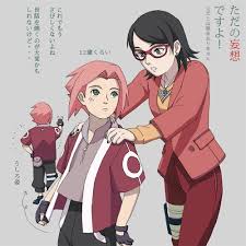 If Sakura And Sasuke Had A Son Sakura And Sasuke Naruto Sasuke Sakura Sasuke Sakura Sarada