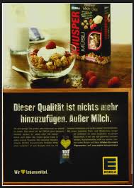 Edeka Muesli Edeka Milch