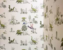 Dinosaur images to use as wallpapers on a computer or a mobile device: Wallpaper Childrens Bedroom Dinosaur Kids Bedroom Wallpaper Texture 730x577 Download Hd Wallpaper Wallpapertip