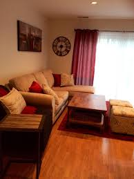 Pin By Marie Nicole On Dream Home Tan Living Room Red Living Room Decor Living Room Red