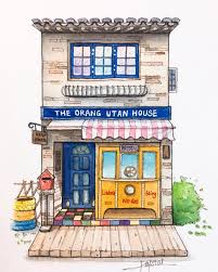 Image May Contain Outdoor Nhật Ky Nghệ Thuật Mỹ Thuật Kỹ Thuật Mau Nước